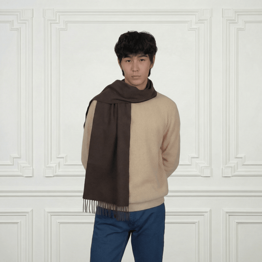 Classic Cashmere Scarf - Blue Sky Cashmere