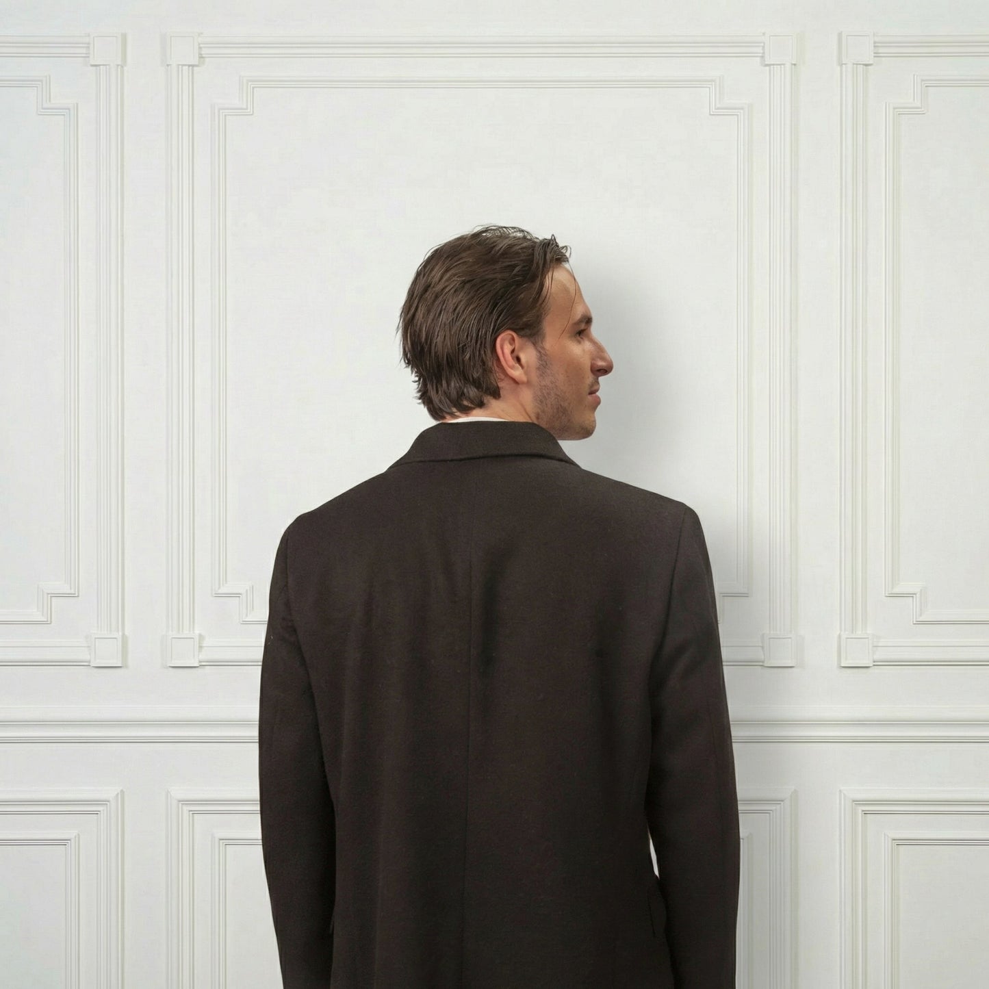 Blazer Wool Coat - Blue Sky Cashmere