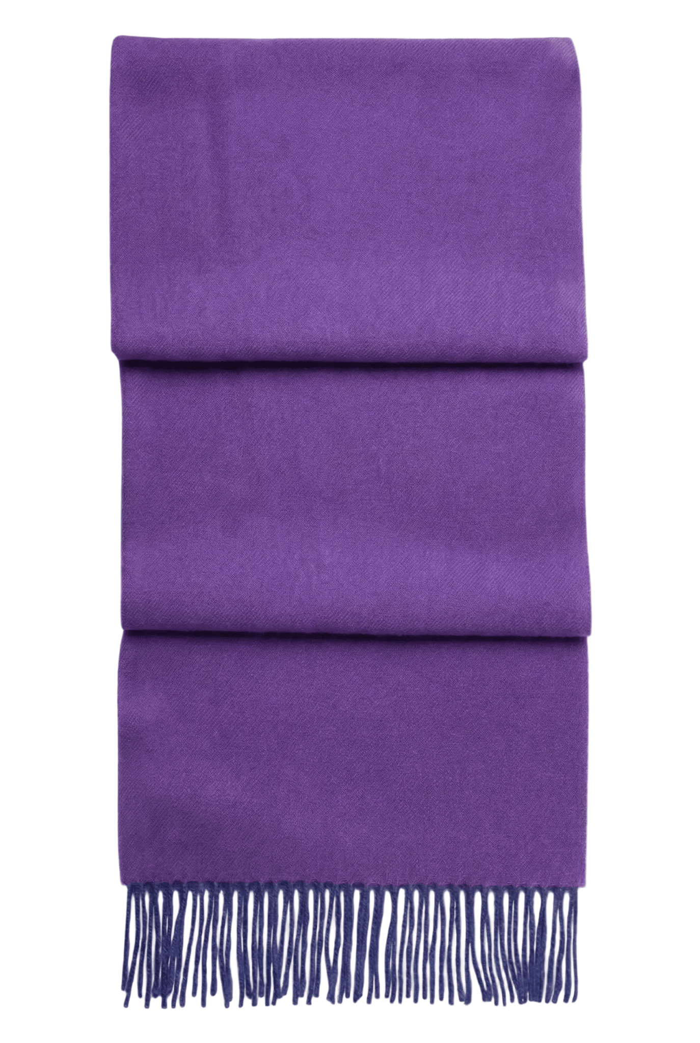 Cashmere Fringed Scarf - Blue Sky Cashmere