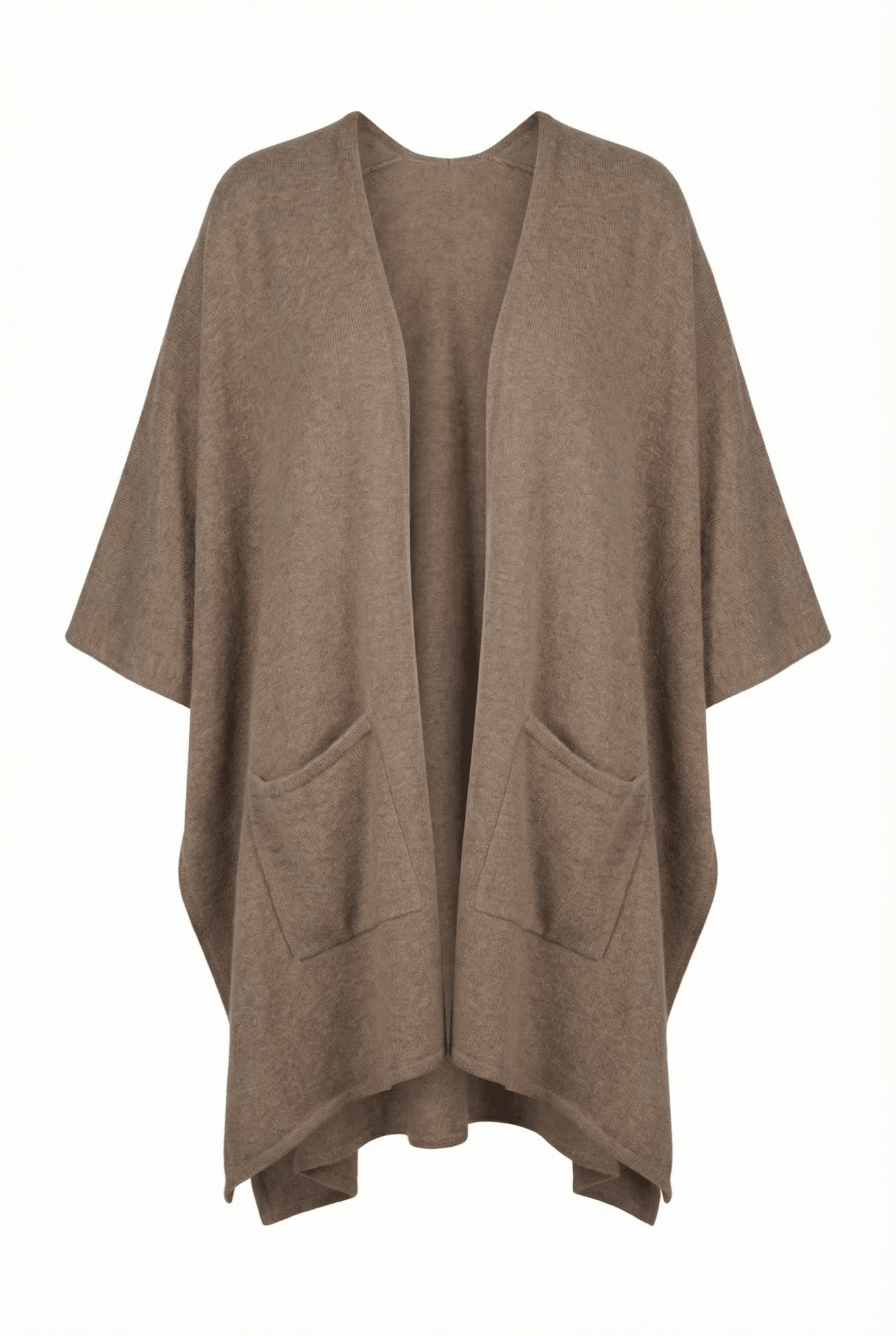 Cashmere Poncho - Blue Sky Cashmere