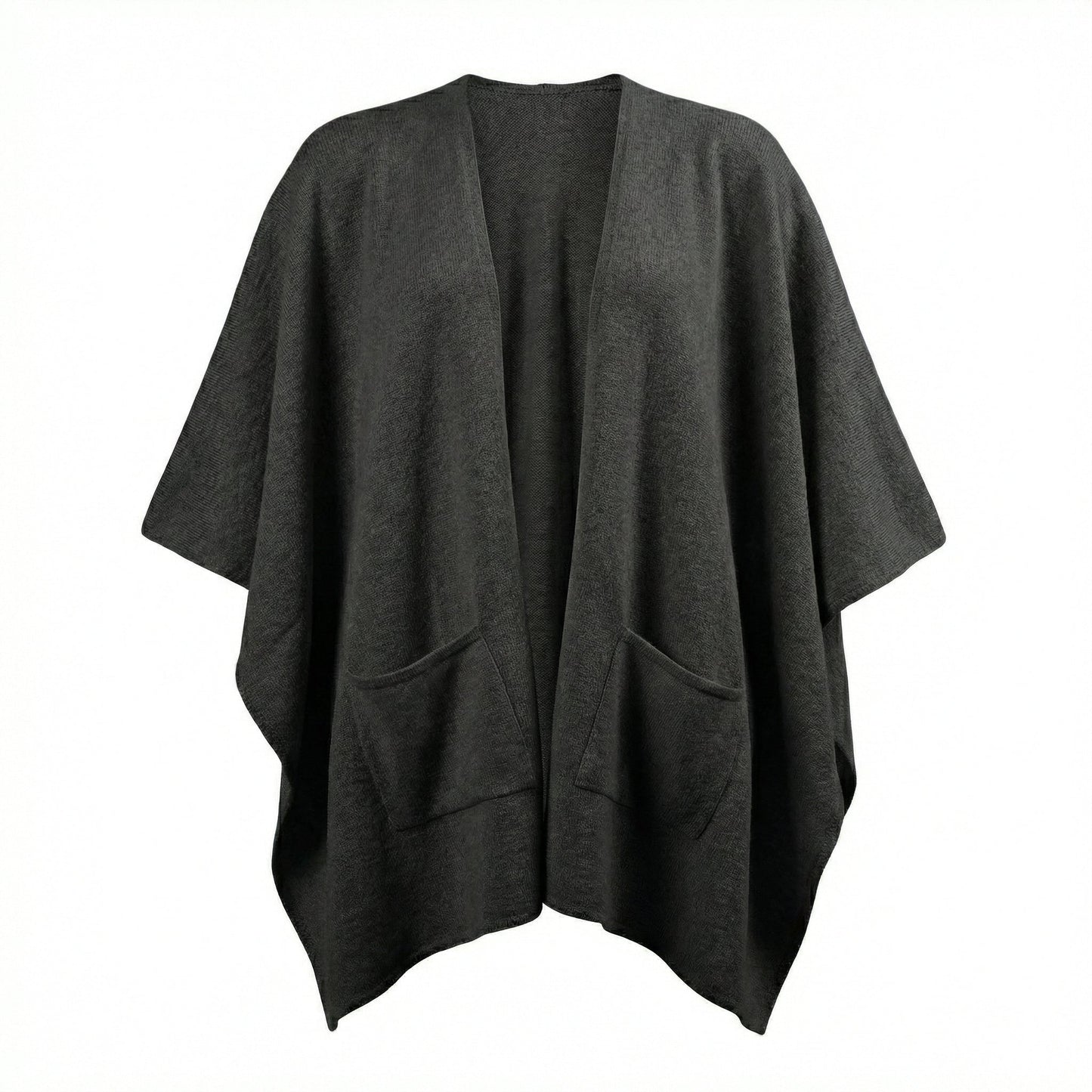 Cashmere Poncho - Blue Sky Cashmere