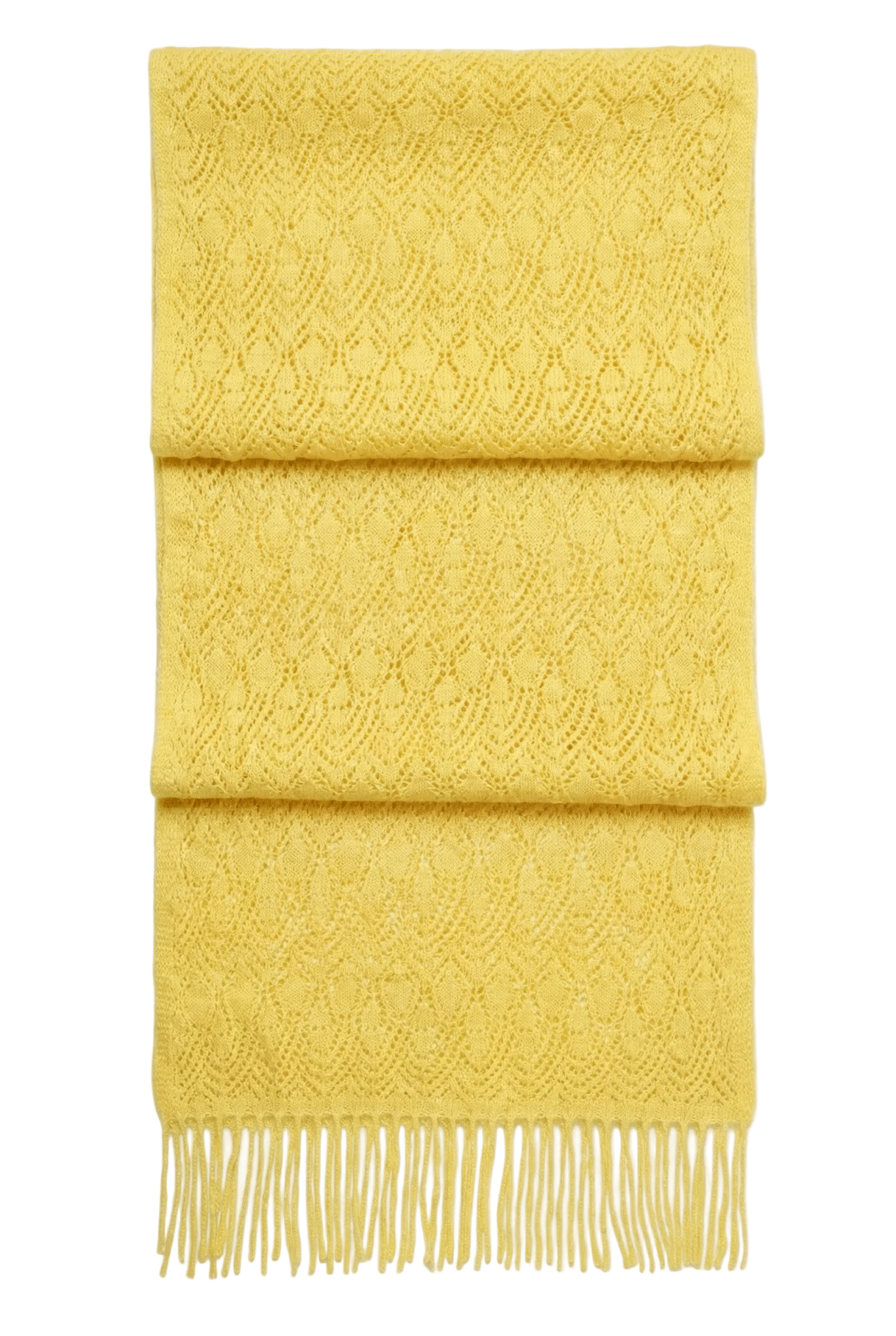 Cashmere Print Scarf - Blue Sky Cashmere