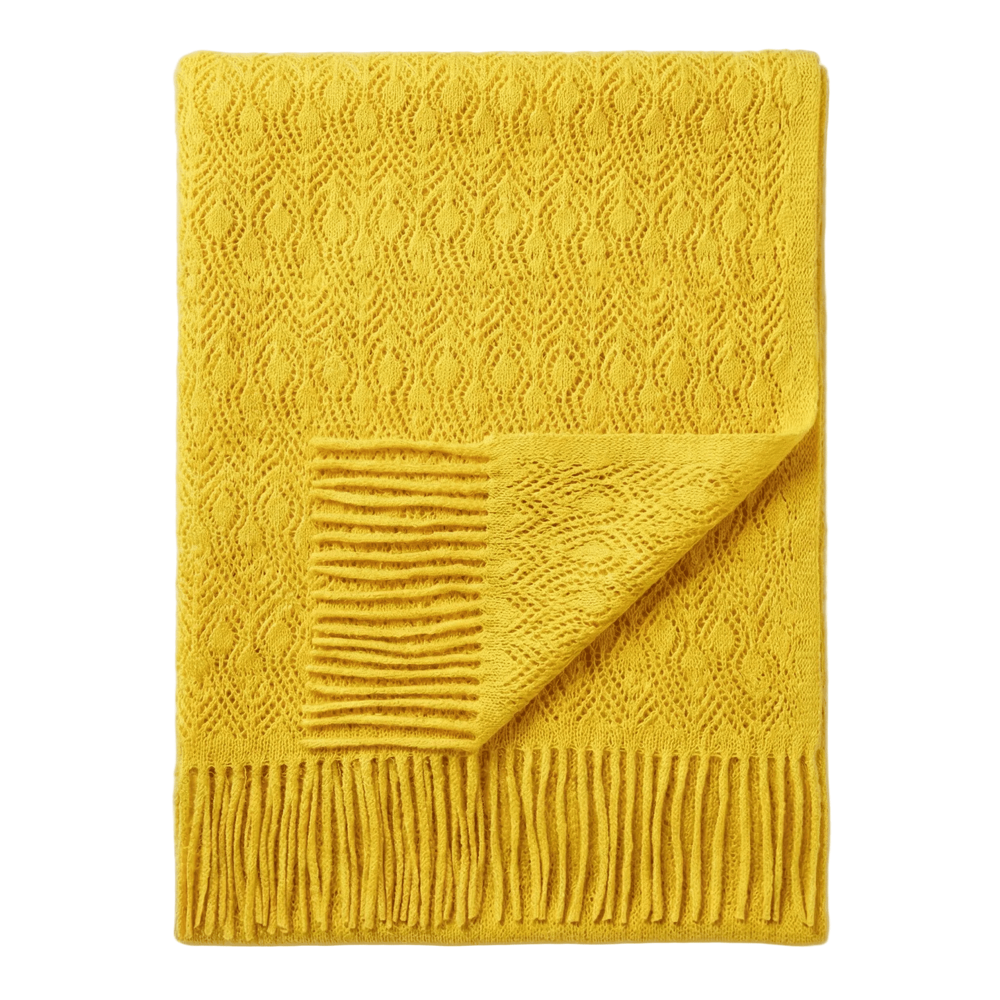 Cashmere Print Shawl - Blue Sky Cashmere