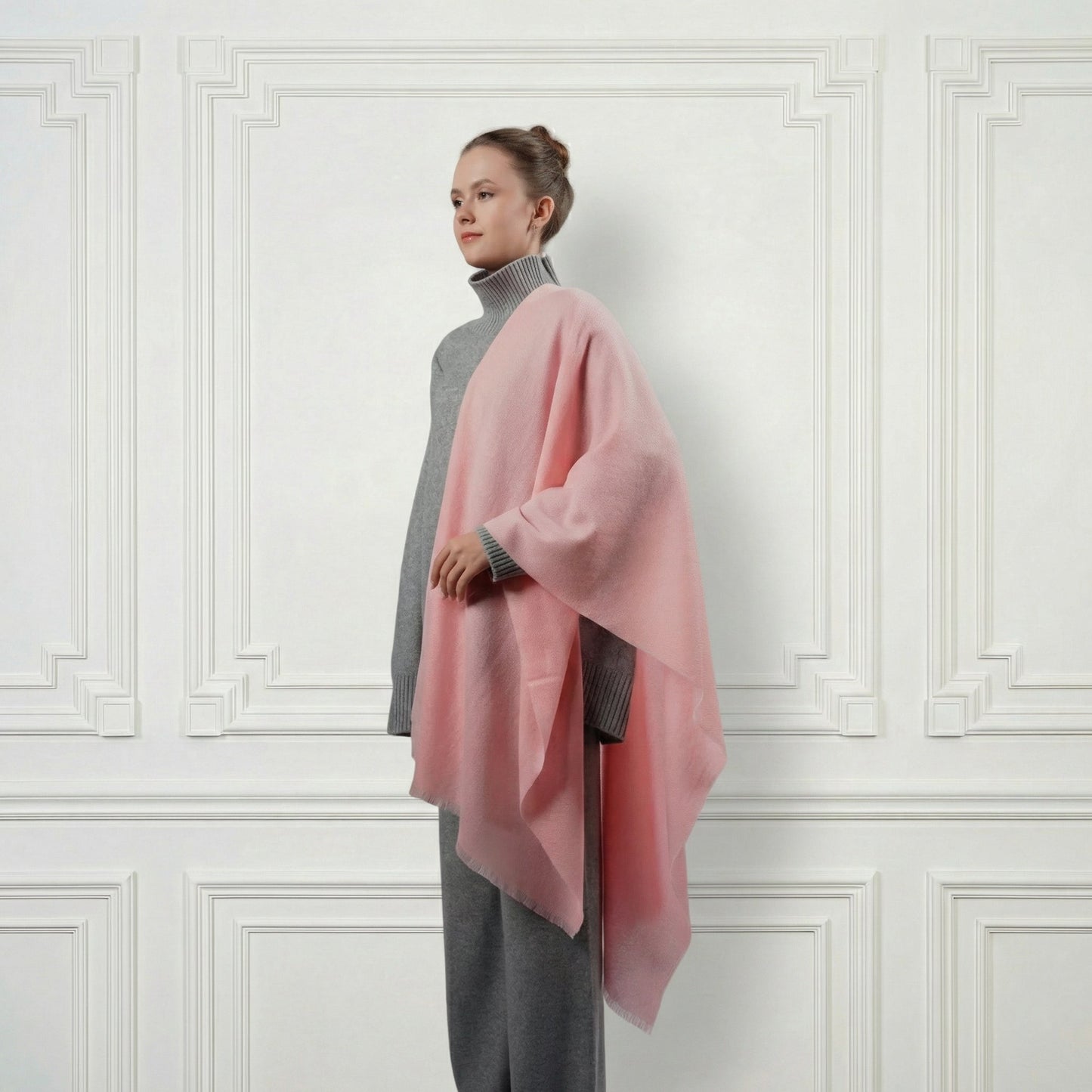 Cashmere Shawl - Blue Sky Cashmere