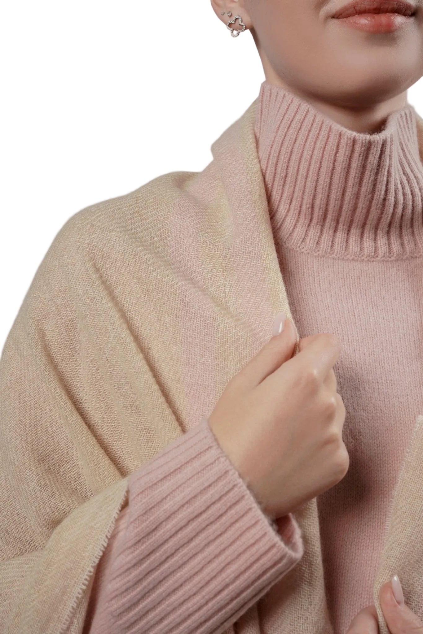 Cashmere Shawl - Blue Sky Cashmere