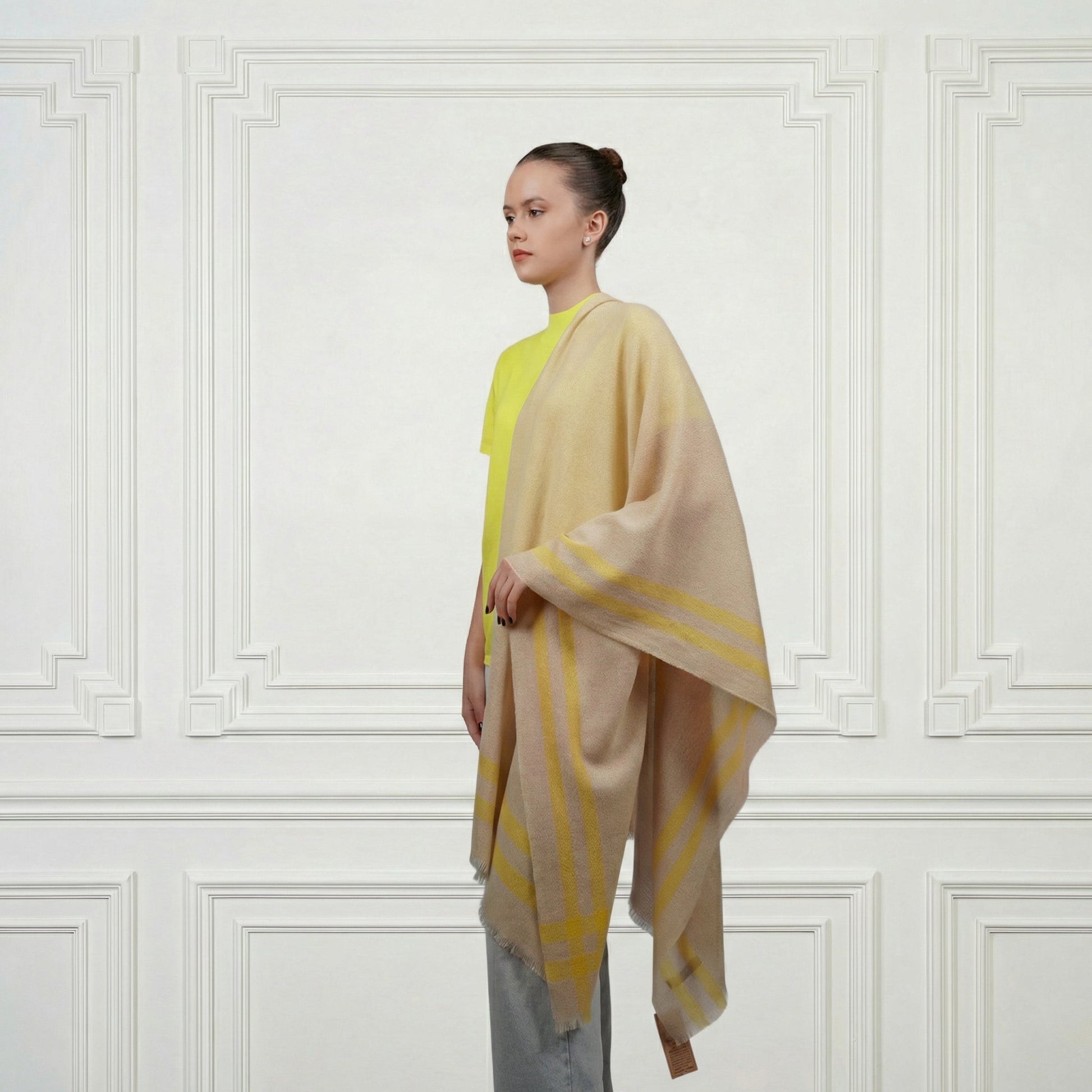 Cashmere Shawl - Blue Sky Cashmere