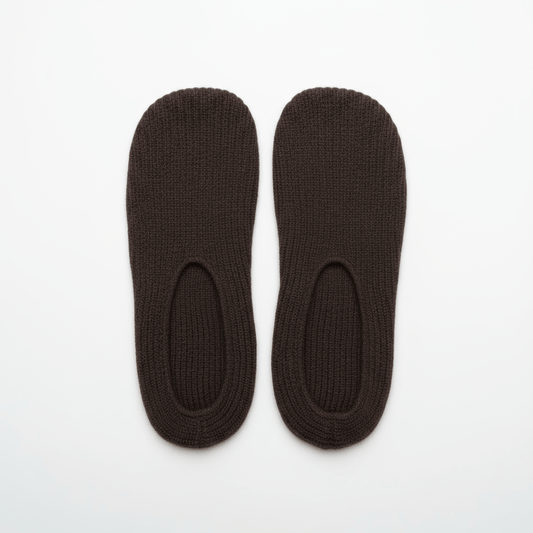 Cashmere Slip On's - Blue Sky Cashmere