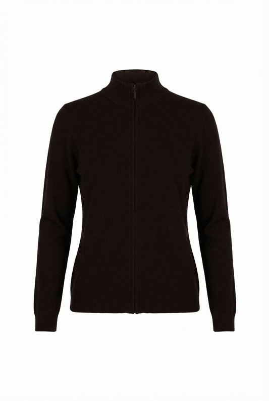 Daniella Cashmere Cardigan - Blue Sky Cashmere