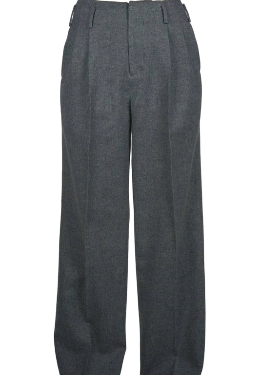 Mira Sheep Wool Pants - Blue Sky Cashmere