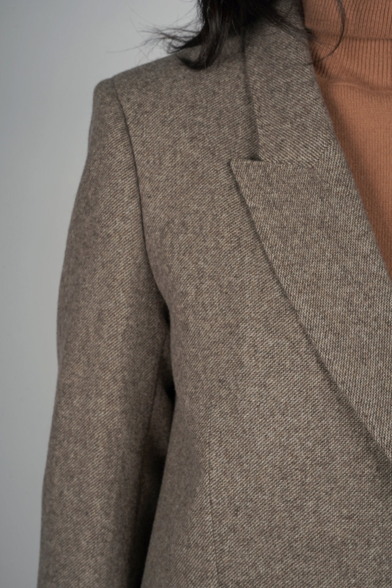 Sheep Wool Suit Blazer - Blue Sky Cashmere