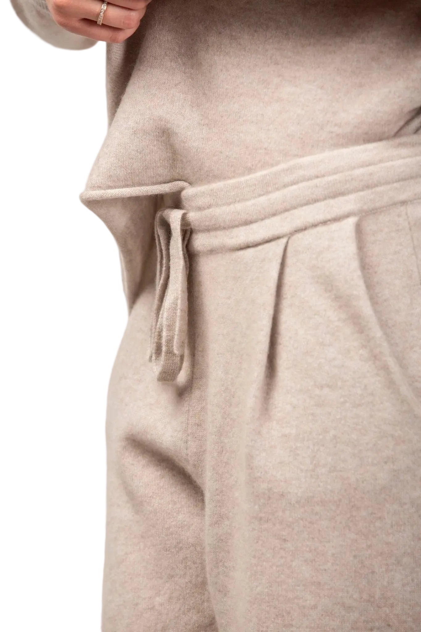 Sofia Cashmere Lounge Hoodie - Blue Sky Cashmere