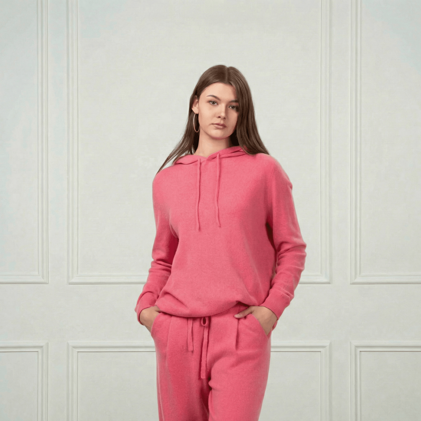 Sofia Cashmere Lounge Pants - Blue Sky Cashmere